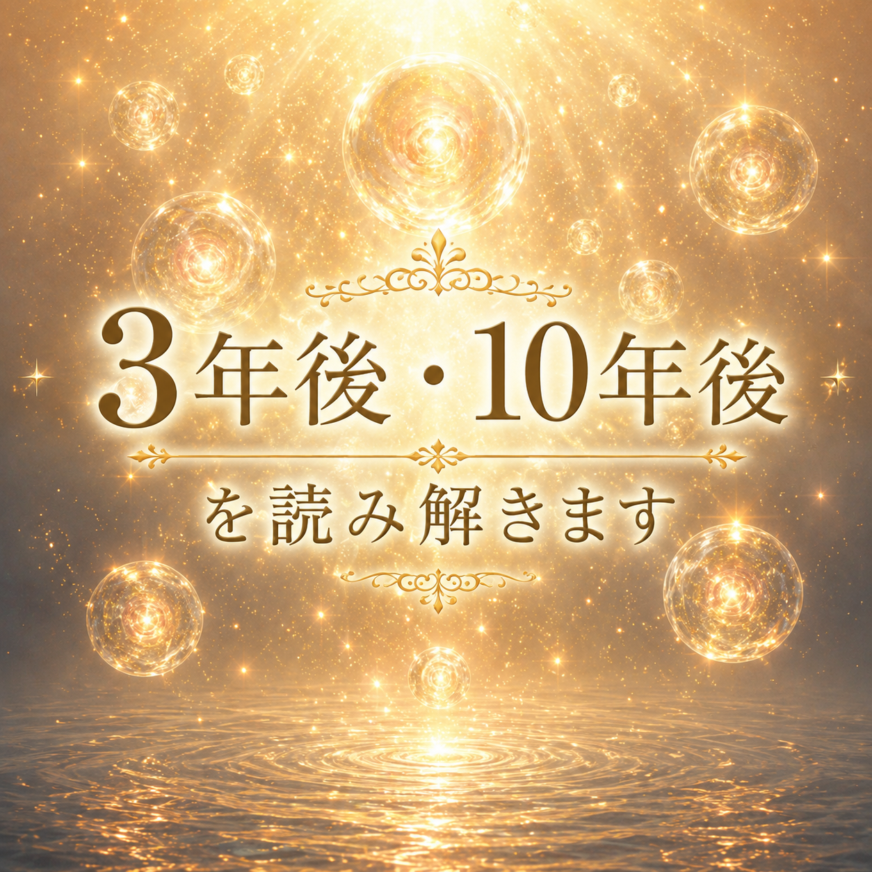 3年後・10年後の人生の輪郭を視ます