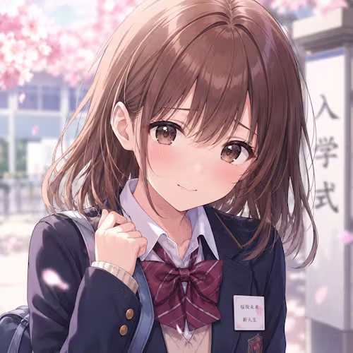 こはるを見る（画像生成）
